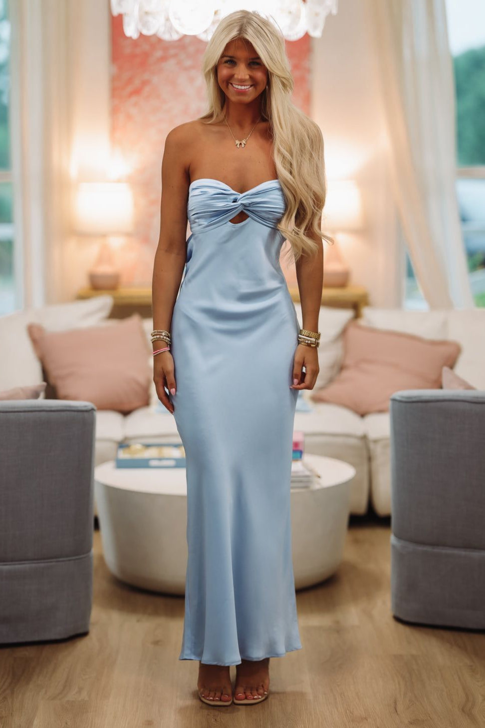 Eternal Flame Maxi Dress - Blue Hazel & Olive Eternal Flame Maxi Dress - Blue Hazel & Olive