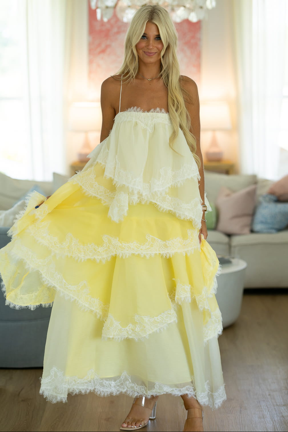 Love Letters Maxi Dress - Yellow – Hazel & Olive
