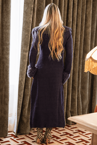 Almost Famous Midi Length Cardigan - Grey-IPA4870C