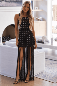 BD13237 Gatsby Moment Maxi Dress - Black