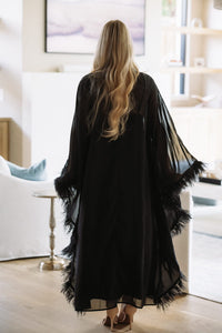 CD07509 Gala Glamour Maxi Dress - Black