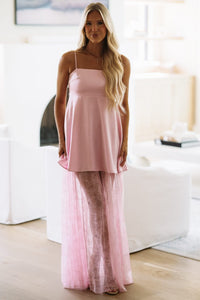 DI12018FO Sweetest Thing Maxi Dress - Pink