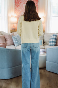 Pure Joy Cardigan - Yellow-Hazel & Olive 51Z25017-Small-