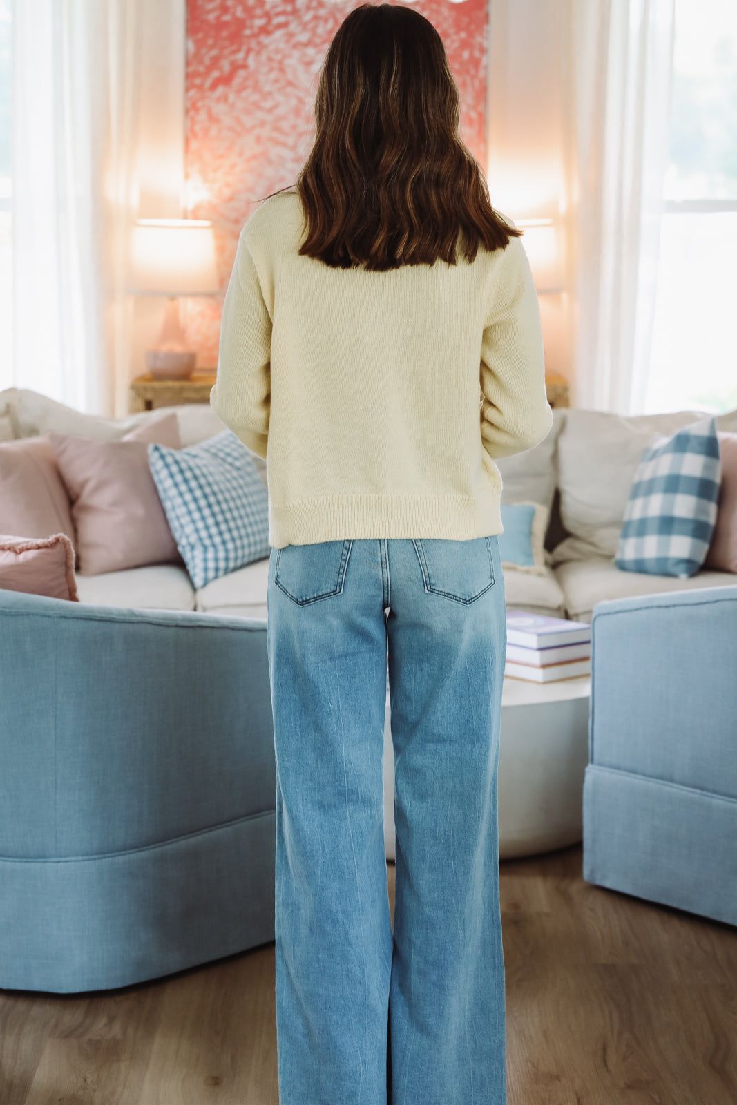 Pure Joy Cardigan - Yellow-Hazel & Olive 51Z25017-Small-