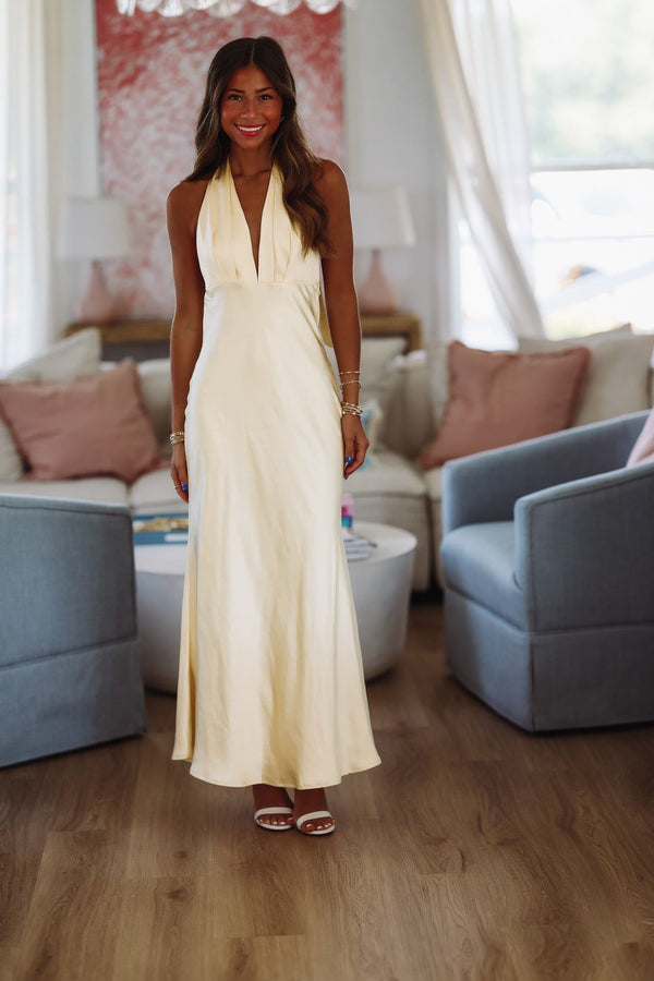 Daydreamer Maxi Dress - Yellow-HAZEL & OLIVE 64147B03-XSmall-