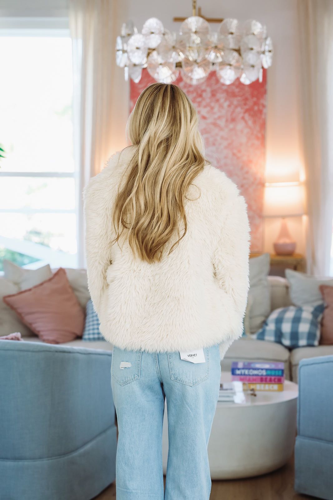 ふくちゃん☆ フェイスプレイヤー Icebreaker Faux Fur Coat - Ivory – Hazel & Olive
