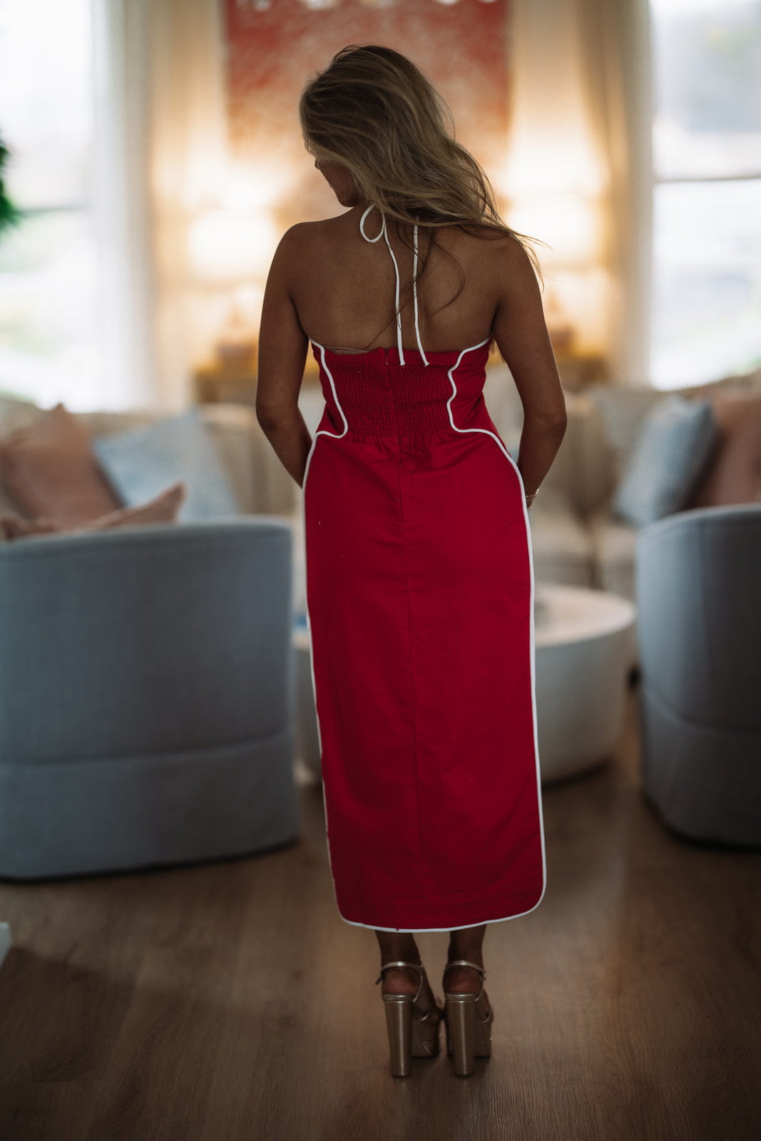 muse midi dress Maritime Muse Midi Dress