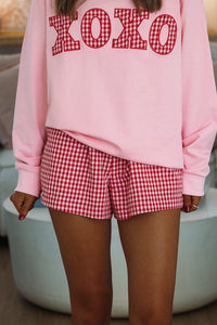 Hazel & Olive A4294 Flaunt It Boxer Shorts - Red