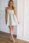 Ballet Slippers Mini Dress - Blue-HAZEL & OLIVE-Small-