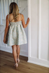 Ballet Slippers Mini Dress - Blue-HAZEL & OLIVE-Small-