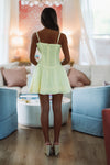Huxley Mini Dress - Yellow-HAZEL & OLIVE BID2977-Small-