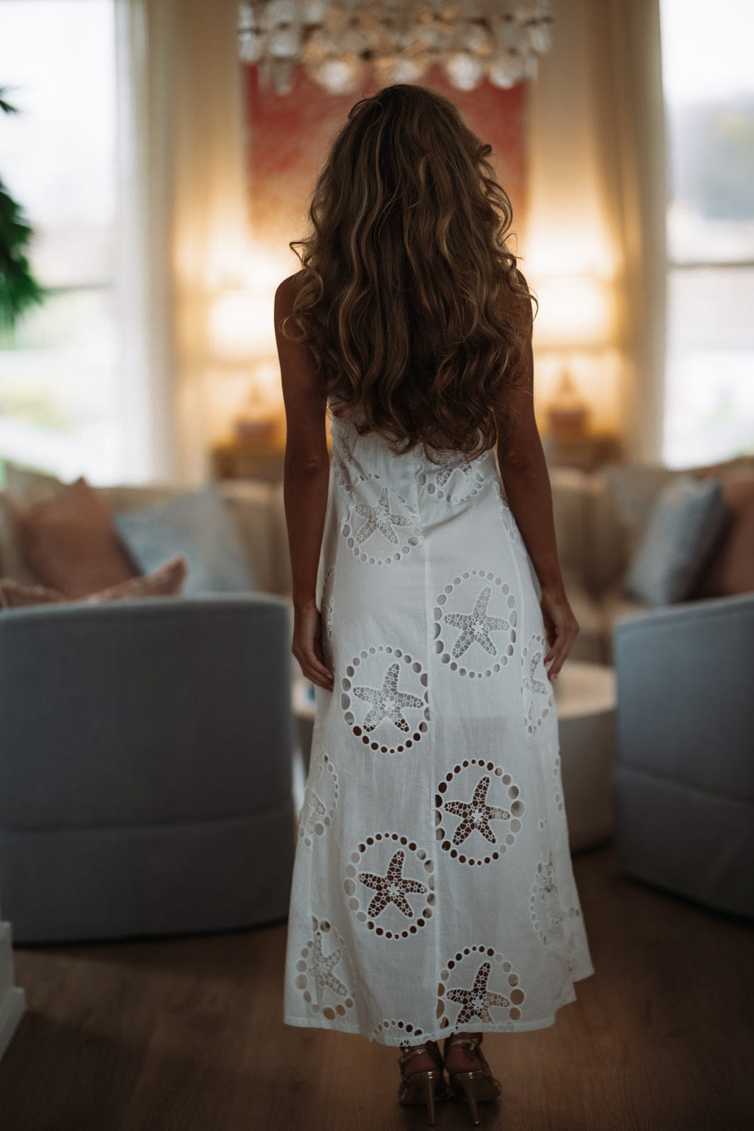 Hazel & Olive BID4136 Happy Days Ahead Maxi Dress - White