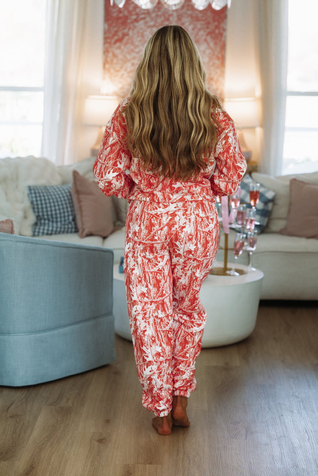 HAZEL & OLIVE Boys Lie Manhunt Kimmy Pant - Red Camo