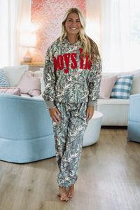 HAZEL & OLIVE Boys Lie Manhunt Racer Hoodie - Camo