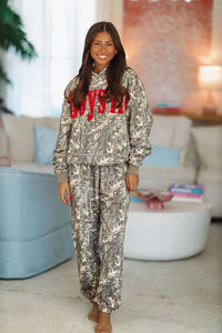 Boys Lie Not Manhunt Kimmy Reverse Pant - Camo-HAZEL & OLIVE-XS-