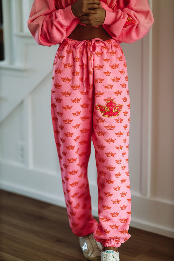 Boys Lie Not Your Puppet Kimmy Pant - Pink-HAZEL & OLIVE-XS-