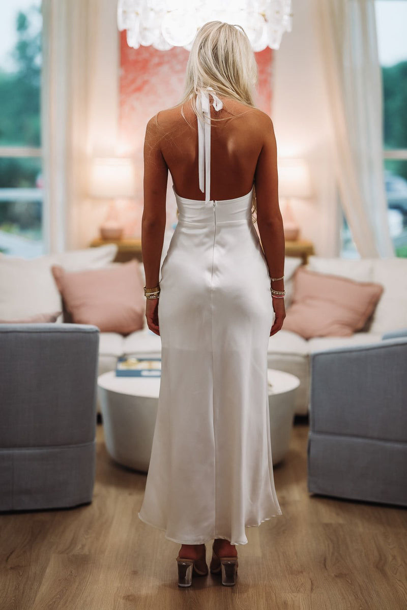 I'm Still Yours Maxi Dress - White
