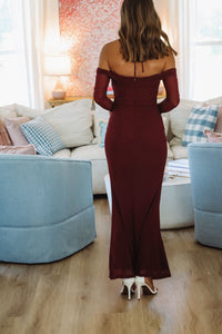 Baby Come Back Midi Dress - Chocolate Brown-Hazel & Olive BR0195F-XSmall-