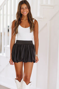 Bubbly Crop Top or Skirt - Black-HAZEL & OLIVE-Small-