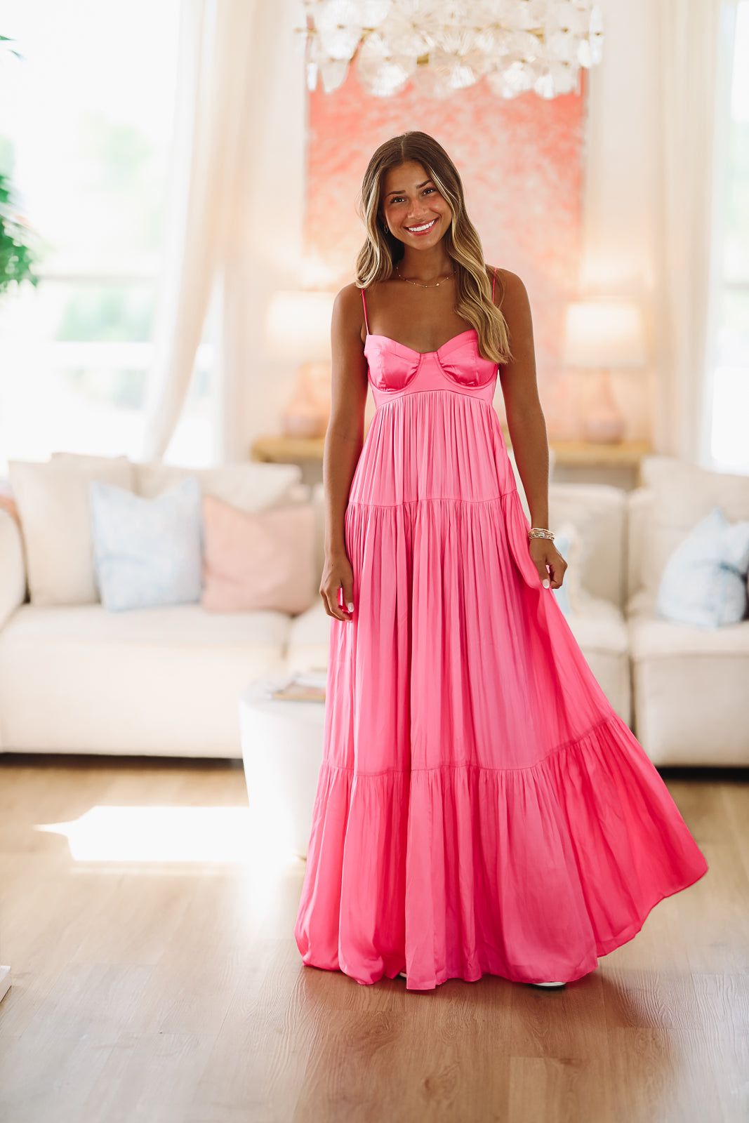 Caviar Dreams Maxi Dress - Pink – Hazel & Olive
