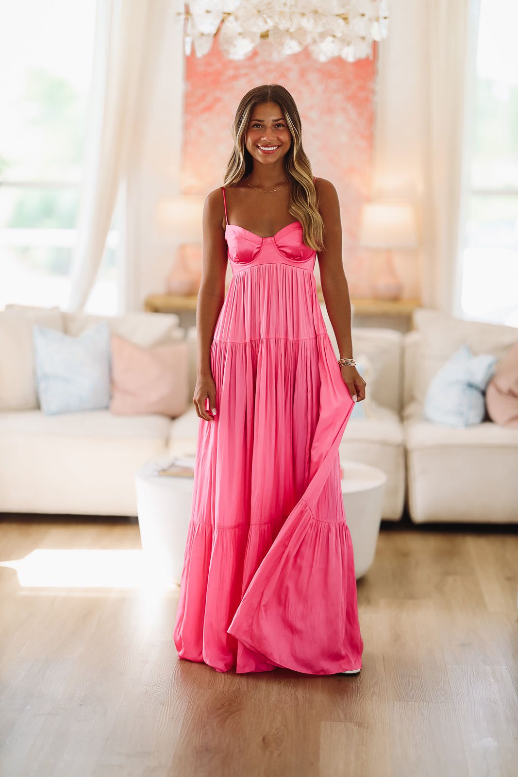 Caviar Dreams Maxi Dress - Pink – Hazel & Olive