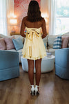 Light as a Feather Mini Dress - Yellow-Hazel & Olive CD/12817-XSmall-
