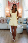 Lost in Love Mini Dress - Yellow-Hazel & Olive CD/13303-XSmall-