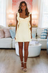 Lost in Love Mini Dress - Yellow-Hazel & Olive CD/13303-XSmall-