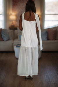 Hazel & Olive CD06525 Pure Magic Maxi Dress - White