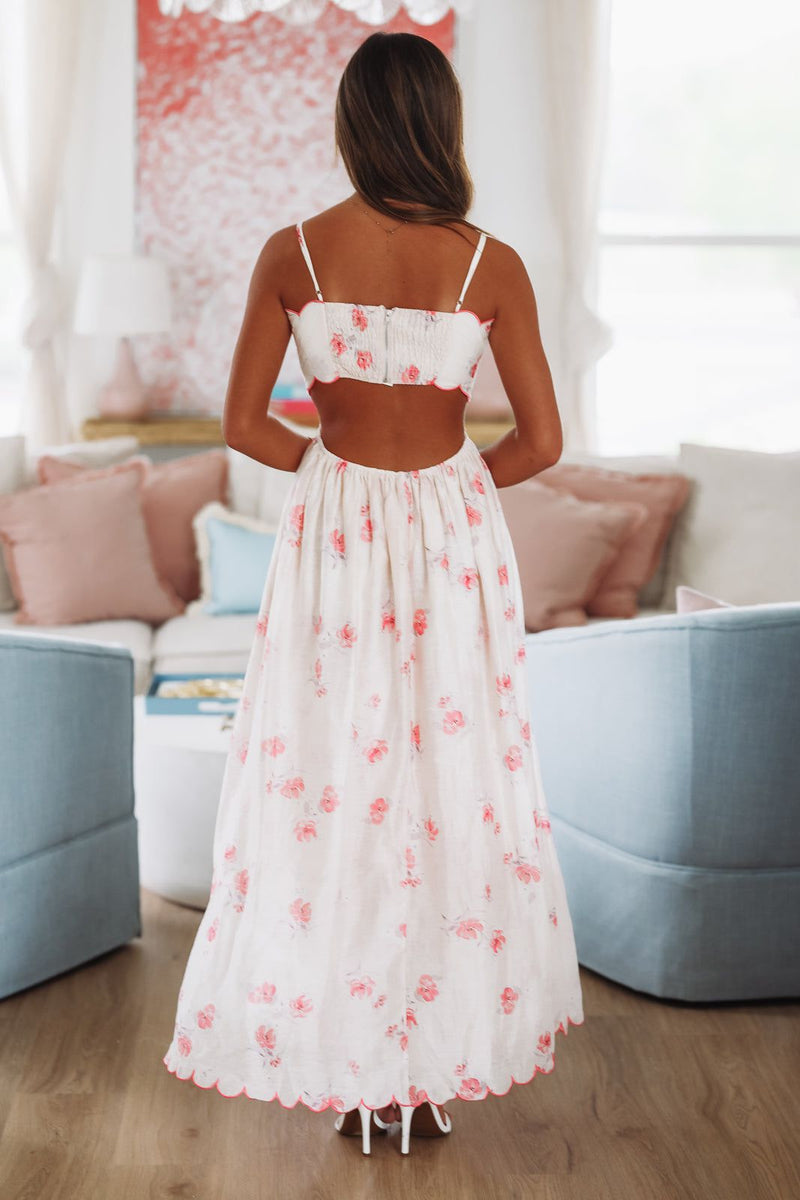 Celebratory Moment Midi Dress - Pink-HAZEL & OLIVE MD5506-Small-