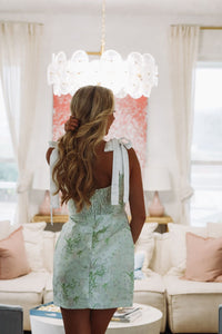 Cherished Color Mini Dress - Light Sage-HAZEL & OLIVE MD5322-Small-