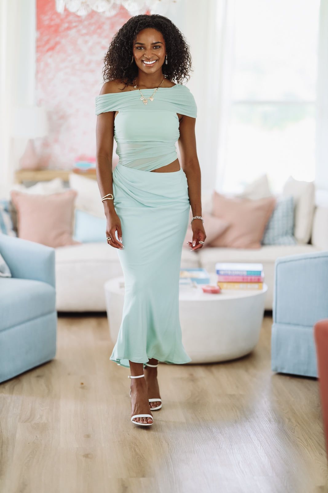 Magical Moments Maxi Dress - Sage-HAZEL & OLIVE CM6094D15-XSmall-