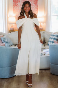 Starlet Maxi Dress - Cream-HAZEL & OLIVE CM6581D-XSmall-