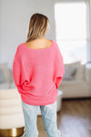 HAZEL & OLIVE Cozy On Up Sweater - Pink
