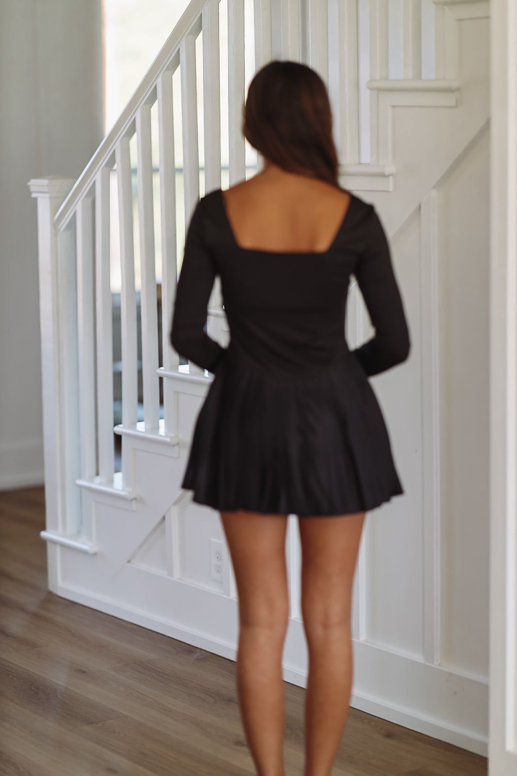 Crush on the Court Active Mini Dress - Black – Hazel & Olive