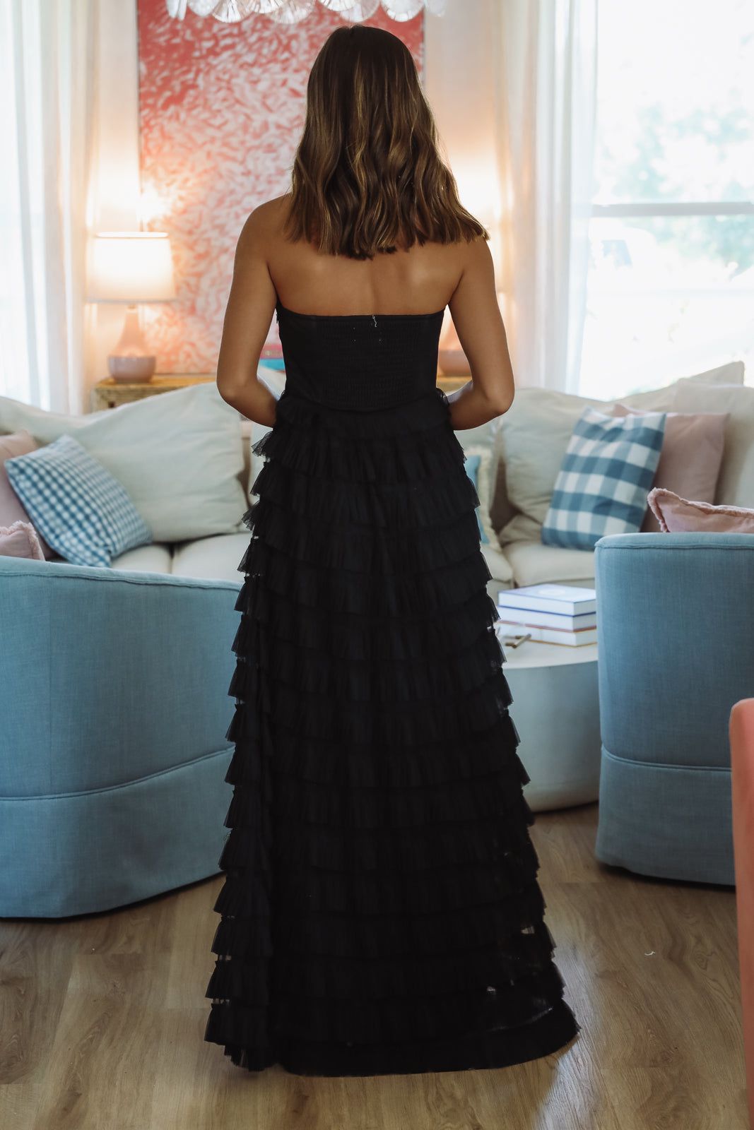 My Most Beautiful Maxi Dress - Black-HAZEL & OLIVE D7890-Small-