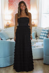My Most Beautiful Maxi Dress - Black-HAZEL & OLIVE D7890-Small-
