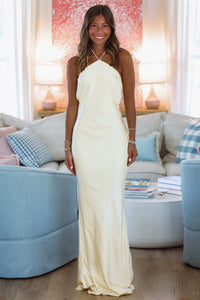 Love Spell Maxi Dress - Butter Yellow-HAZEL & OLIVE D8162-Small-