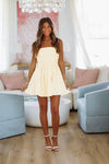 Can't You See Mini Dress - Yellow-HAZEL & OLIVE D8237A-Small-