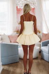 My Lovin' Mini Dress - Light Yellow-HAZEL & OLIVE D8331-Small-