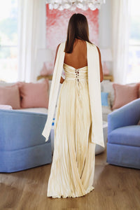 Love Like This Maxi Dress - Light Yellow-HAZEL & OLIVE D8465-Small-