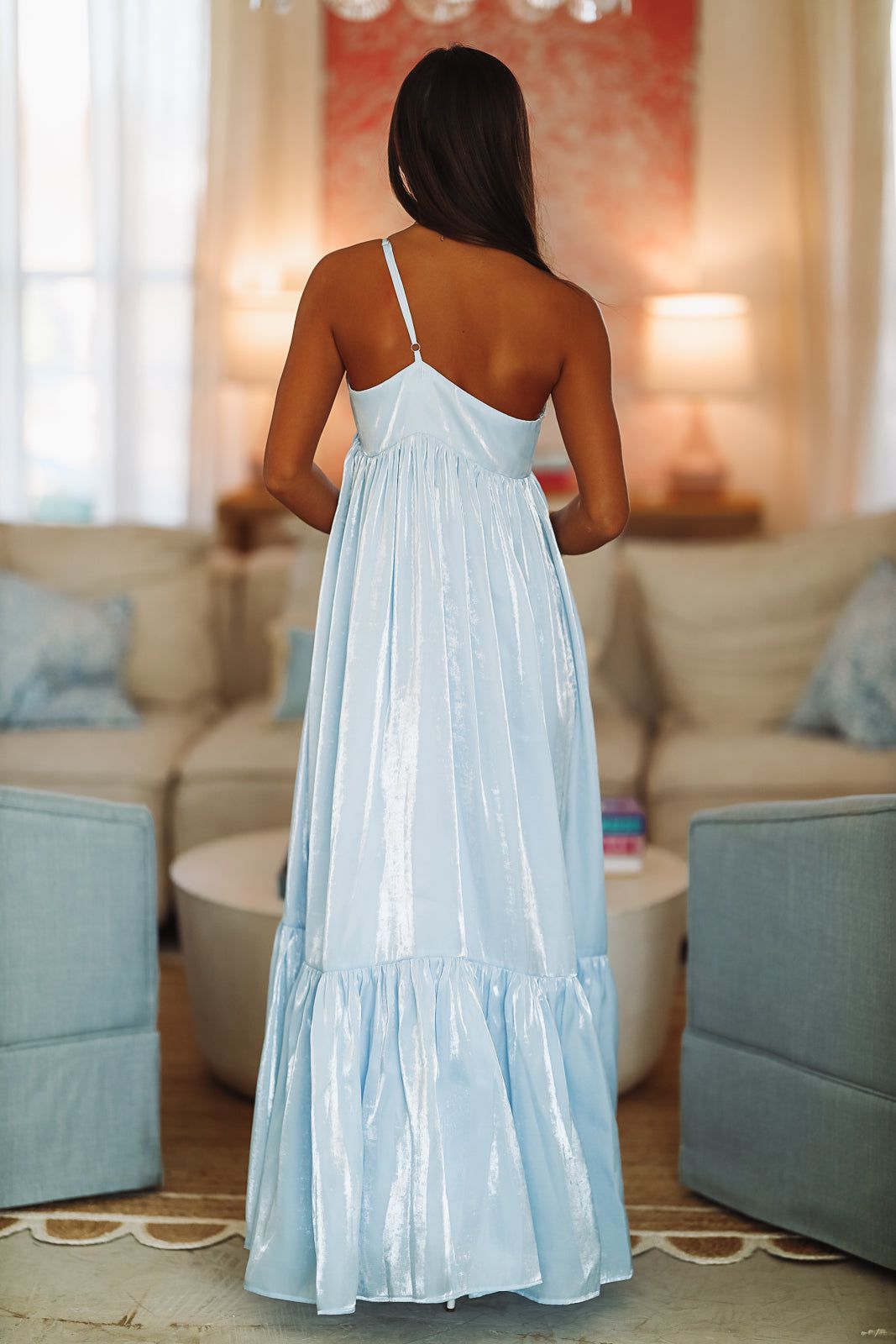 Dance Floor Bound Maxi Dress - Light Blue Hazel & Olive Dance Floor Bound Maxi Dress - Light Blue Hazel & Olive