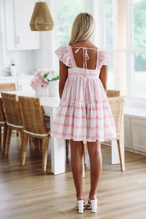 HAZEL & OLIVE Daylight Mini Dress -Pink