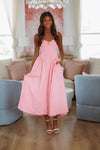 Destene Maxi Dress - Pink-HAZEL & OLIVE-XSmall-