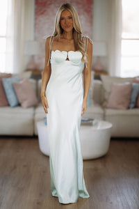 Hazel & Olive DI10962FO Giselle Maxi Dress - Light Green