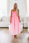 HAZEL & OLIVE Dreamland Maxi Dress - Pink