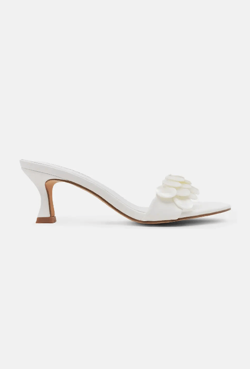 Hazel & Olive EARLY POP Seaside Slip Sandals - White