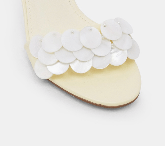 Hazel & Olive EARLY POP Seaside Slip Sandals - Yellow