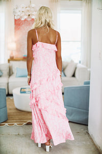 Ever so Fancy Maxi Dress Gown - Pink-HAZEL & OLIVE R300030D/02-Small-
