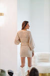 HAZEL & OLIVE Everyday Dreaming Sweater Dress - Taupe